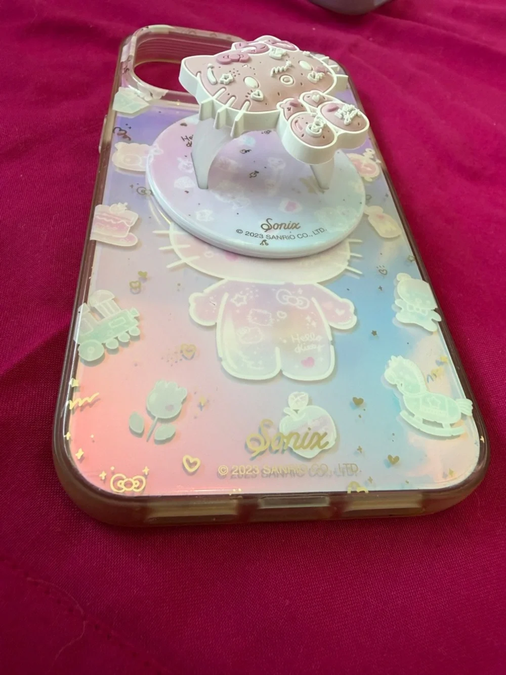 Sonix Hello Kitty 50th Anniversary iPhone 15 Pro Max Case & Matching Magnet Ring